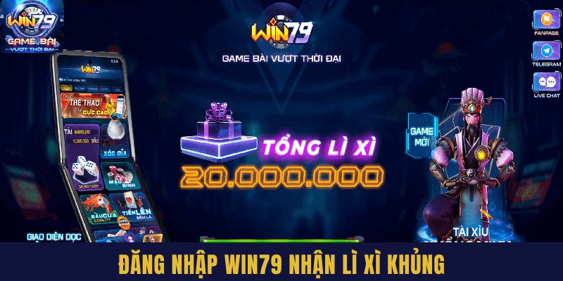 Đăng nhập Win79 nhận quà siêu khủng mỗi ngày 